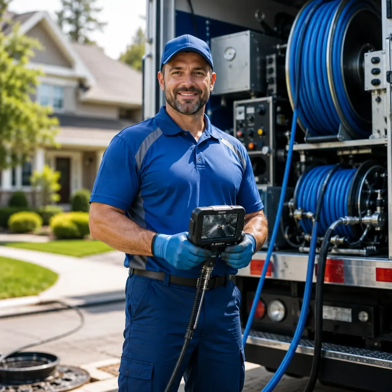 Local outdoor drain cleaning specialists in Otisville, MI
